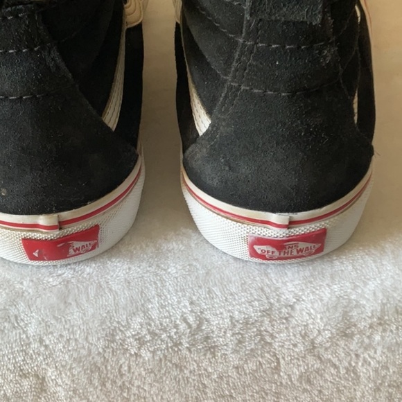 Vans Black and White High-Tops - Picture 2 of 6
